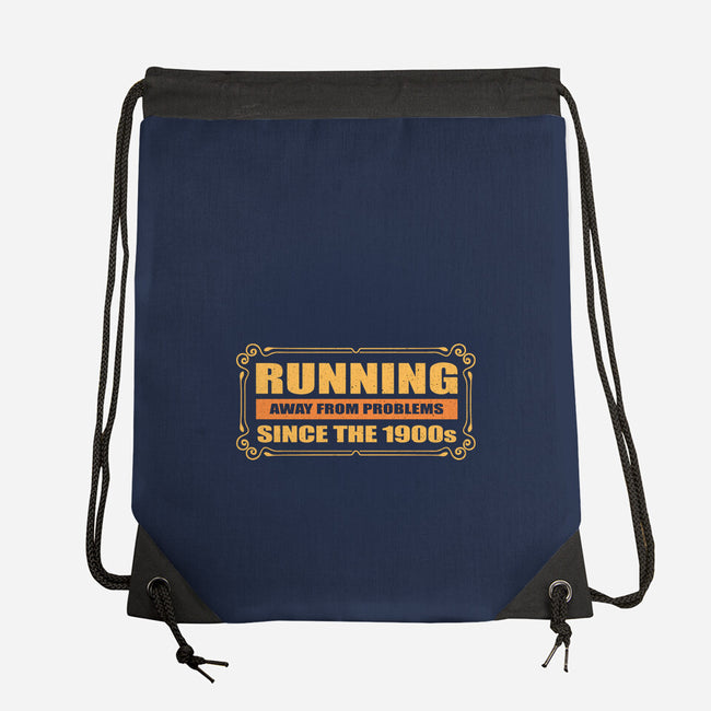 Running Since 1900s-None-Drawstring-Bag-erion_designs
