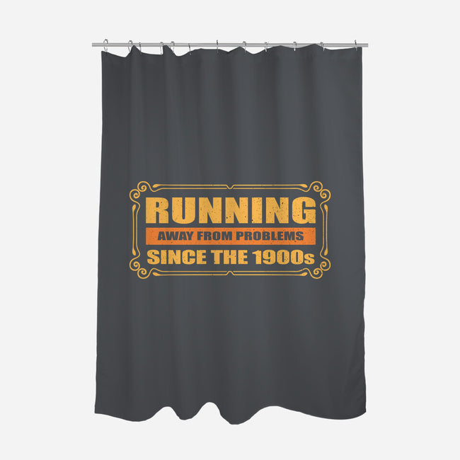 Running Since 1900s-None-Polyester-Shower Curtain-erion_designs