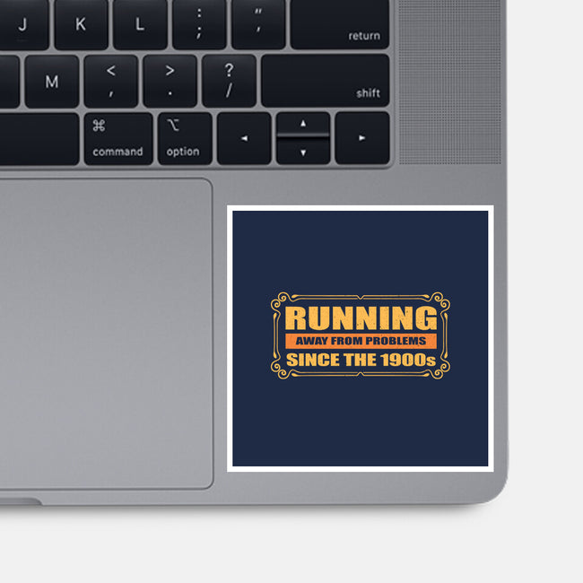 Running Since 1900s-None-Glossy-Sticker-erion_designs