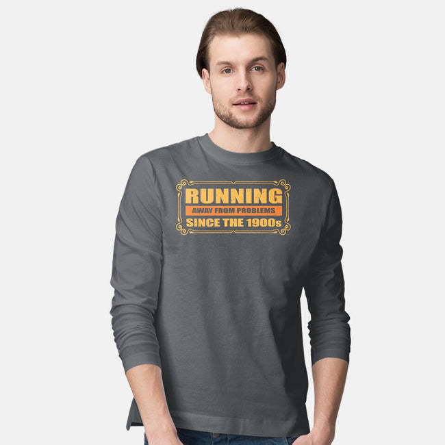 Running Since 1900s-Mens-Long Sleeved-Tee-erion_designs
