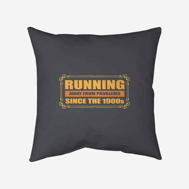 Running Since 1900s-None-Removable Cover w Insert-Throw Pillow-erion_designs