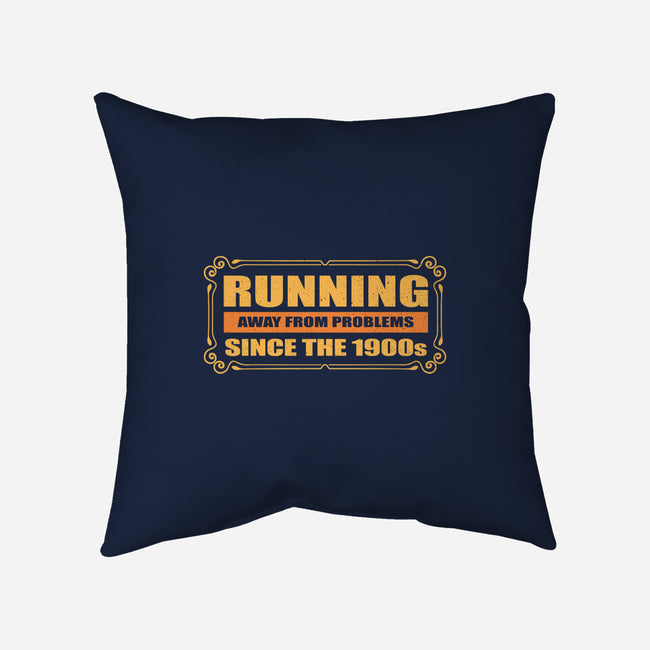 Running Since 1900s-None-Removable Cover w Insert-Throw Pillow-erion_designs