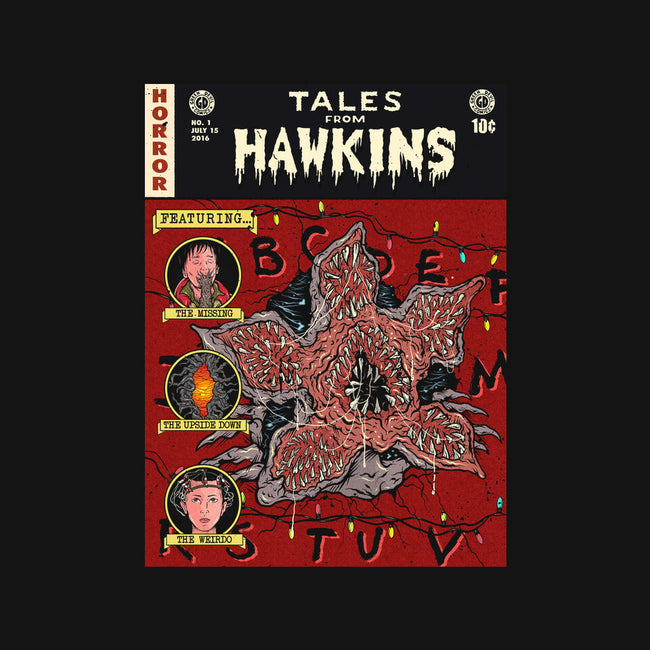 Tales From Hawkins 1-None-Polyester-Shower Curtain-Green Devil