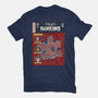 Tales From Hawkins 1-Womens-Fitted-Tee-Green Devil