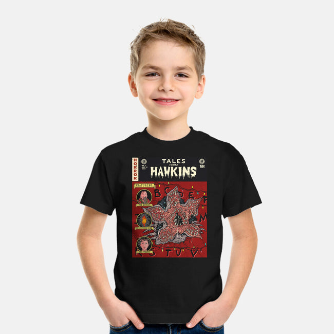 Tales From Hawkins 1-Youth-Basic-Tee-Green Devil
