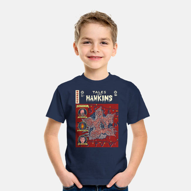 Tales From Hawkins 1-Youth-Basic-Tee-Green Devil