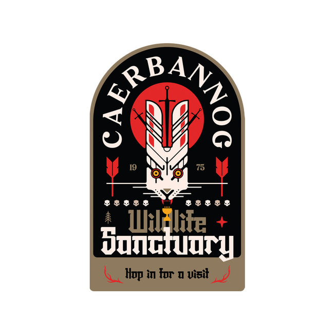 Wildlife Sanctuary-None-Glossy-Sticker-BadBox