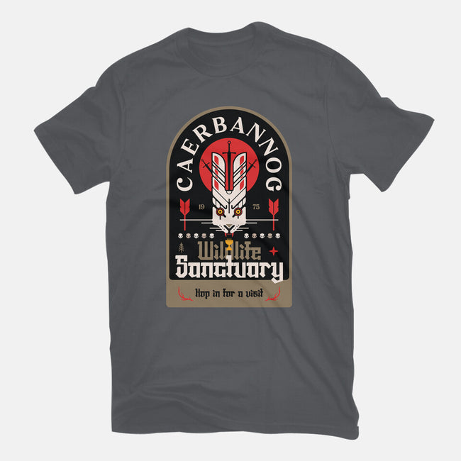 Wildlife Sanctuary-Womens-Fitted-Tee-BadBox
