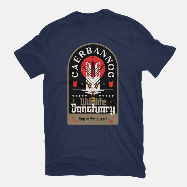 Wildlife Sanctuary-Womens-Fitted-Tee-BadBox
