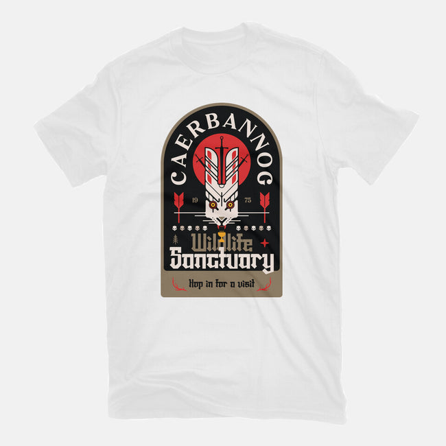 Wildlife Sanctuary-Womens-Fitted-Tee-BadBox