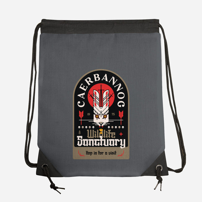 Wildlife Sanctuary-None-Drawstring-Bag-BadBox