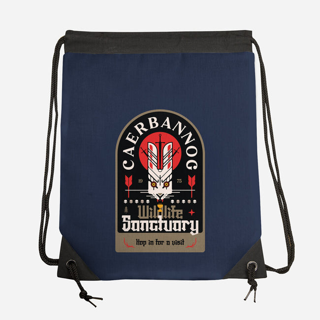 Wildlife Sanctuary-None-Drawstring-Bag-BadBox