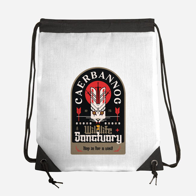 Wildlife Sanctuary-None-Drawstring-Bag-BadBox