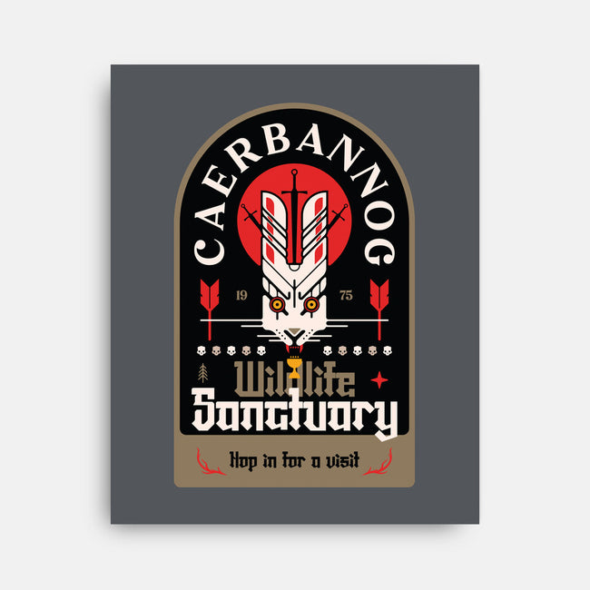 Wildlife Sanctuary-None-Stretched-Canvas-BadBox
