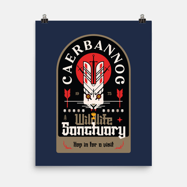 Wildlife Sanctuary-None-Matte-Poster-BadBox