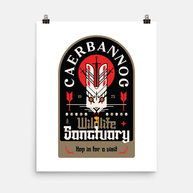 Wildlife Sanctuary-None-Matte-Poster-BadBox