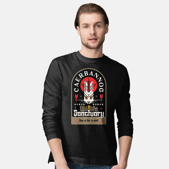 Wildlife Sanctuary-Mens-Long Sleeved-Tee-BadBox