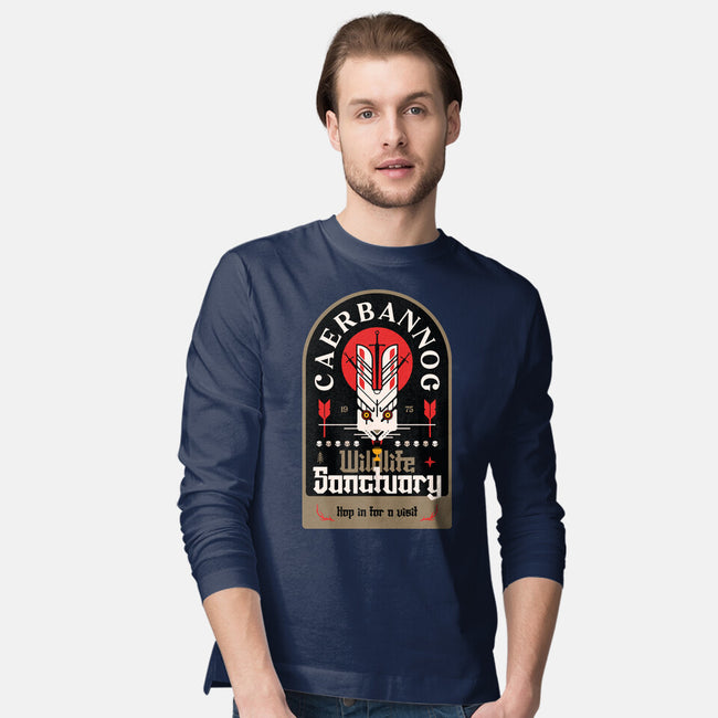 Wildlife Sanctuary-Mens-Long Sleeved-Tee-BadBox