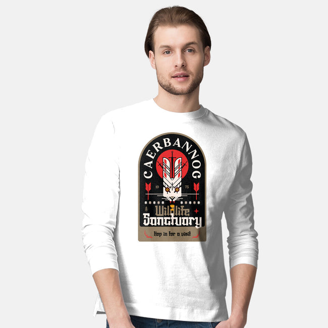 Wildlife Sanctuary-Mens-Long Sleeved-Tee-BadBox