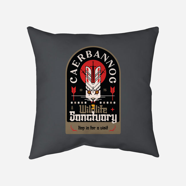 Wildlife Sanctuary-None-Removable Cover w Insert-Throw Pillow-BadBox