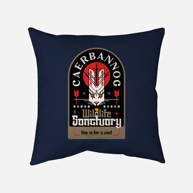 Wildlife Sanctuary-None-Removable Cover w Insert-Throw Pillow-BadBox