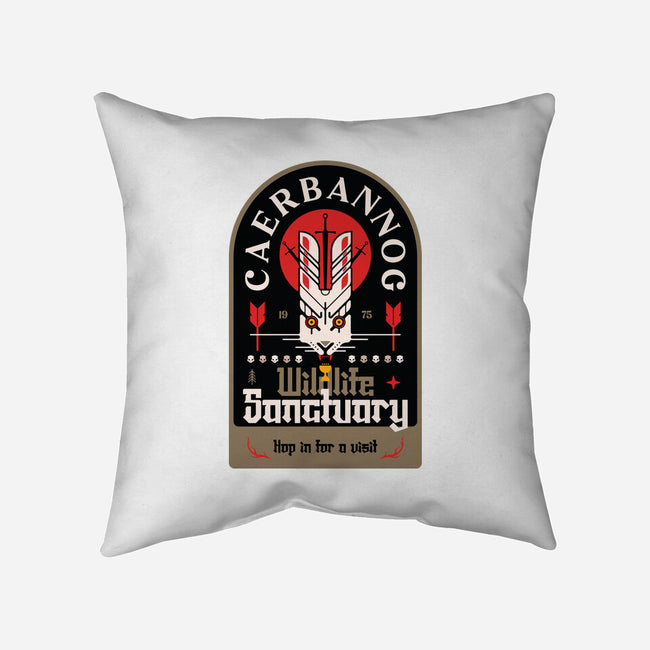 Wildlife Sanctuary-None-Removable Cover w Insert-Throw Pillow-BadBox