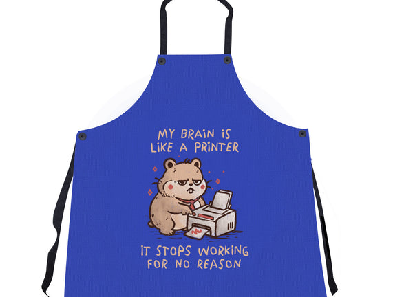 My Brain Is Like A Printer