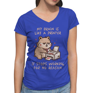 My Brain Is Like A Printer