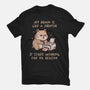 My Brain Is Like A Printer-Mens-Basic-Tee-koalastudio