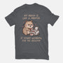 My Brain Is Like A Printer-Mens-Premium-Tee-koalastudio