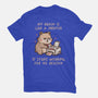 My Brain Is Like A Printer-Womens-Basic-Tee-koalastudio