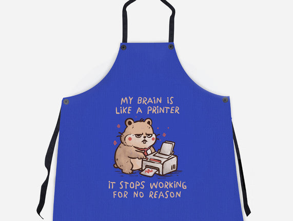 My Brain Is Like A Printer
