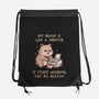 My Brain Is Like A Printer-None-Drawstring-Bag-koalastudio
