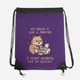 My Brain Is Like A Printer-None-Drawstring-Bag-koalastudio