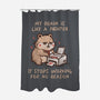 My Brain Is Like A Printer-None-Polyester-Shower Curtain-koalastudio
