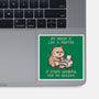My Brain Is Like A Printer-None-Glossy-Sticker-koalastudio