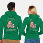 My Brain Is Like A Printer-Unisex-Zip-Up-Sweatshirt-koalastudio