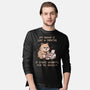 My Brain Is Like A Printer-Mens-Long Sleeved-Tee-koalastudio