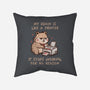 My Brain Is Like A Printer-None-Removable Cover w Insert-Throw Pillow-koalastudio