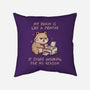 My Brain Is Like A Printer-None-Removable Cover w Insert-Throw Pillow-koalastudio