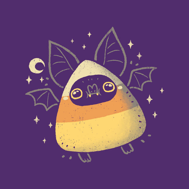 Cute Candy Corn Bat-Womens-Fitted-Tee-xMorfina