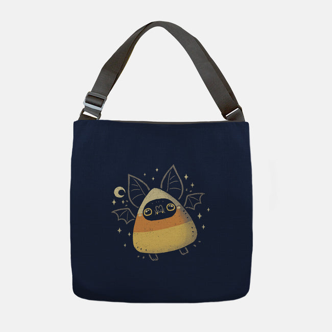 Cute Candy Corn Bat-None-Adjustable Tote-Bag-xMorfina