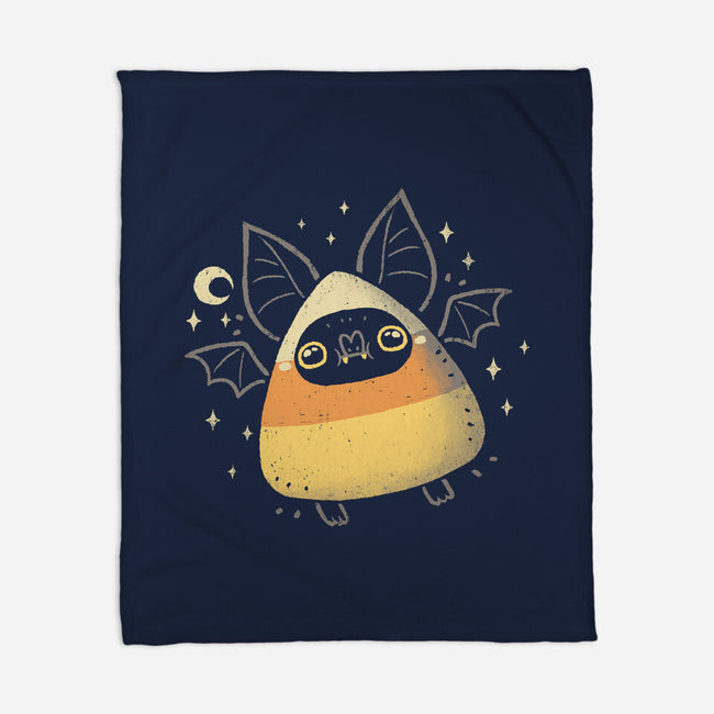 Cute Candy Corn Bat-None-Fleece-Blanket-xMorfina