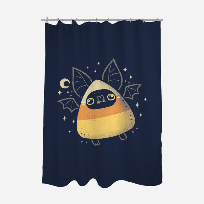 Cute Candy Corn Bat-None-Polyester-Shower Curtain-xMorfina