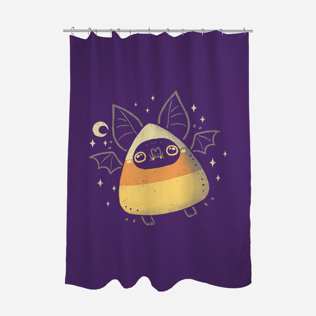 Cute Candy Corn Bat-None-Polyester-Shower Curtain-xMorfina