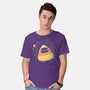 Cute Candy Corn Bat-Mens-Basic-Tee-xMorfina