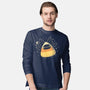 Cute Candy Corn Bat-Mens-Long Sleeved-Tee-xMorfina