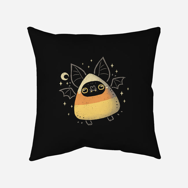 Cute Candy Corn Bat-None-Removable Cover w Insert-Throw Pillow-xMorfina