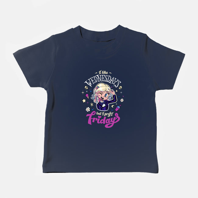 I Love Fridays-Baby-Basic-Tee-mikebonales