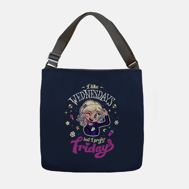 I Love Fridays-None-Adjustable Tote-Bag-mikebonales